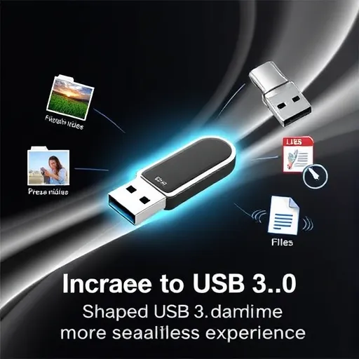 USB 3.0の登場により、大容量データの転送がぐっと快適になりました。