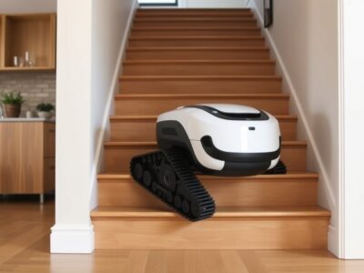 Dreameロボット掃除機の階段昇降とアーム機能